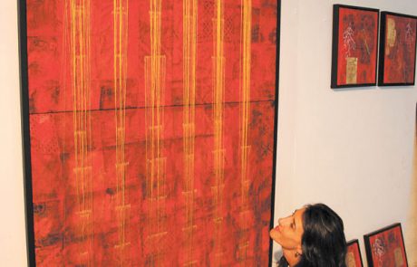 Mermorial and Lucille at Studio